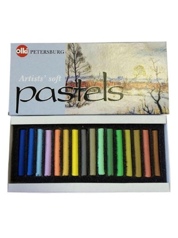 Пастель сухая Olki Soft Весна 16 цв., арт.0403