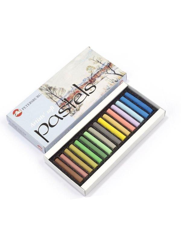 Пастель сухая Olki Soft Весна 16 цв., арт.0403