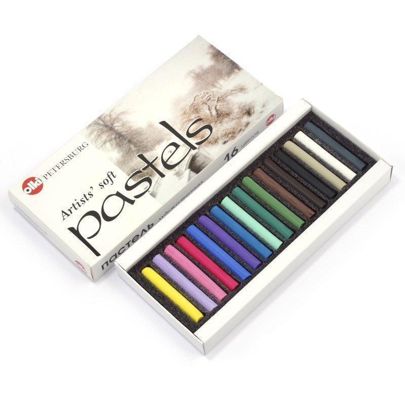 Пастель сухая Olki Soft Зима 16 цв., арт.0397