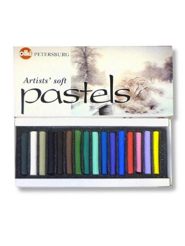 Пастель сухая Olki Soft Зима 16 цв., арт.0397
