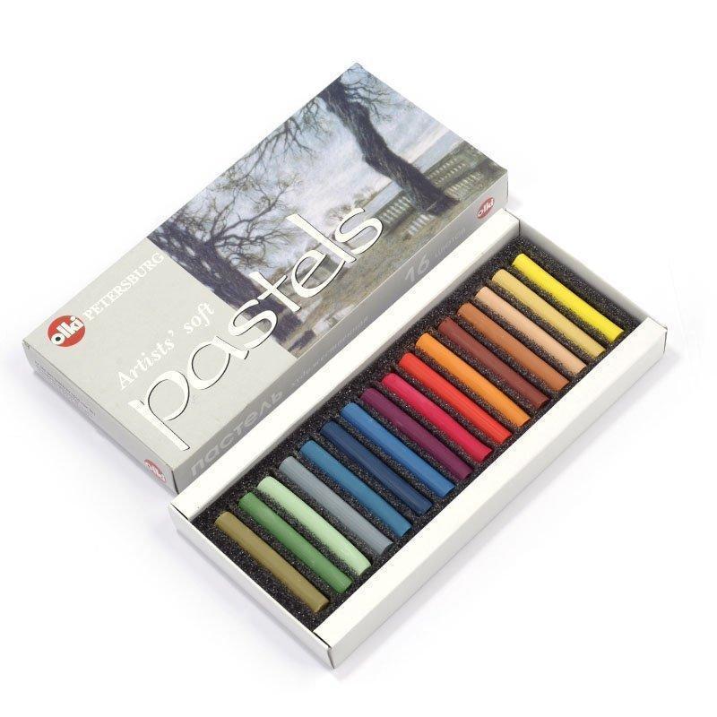 Пастель сухая Olki Soft Осень 16 цв., арт.0427