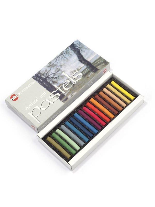 Пастель сухая Olki Soft Осень 16 цв., арт.0427