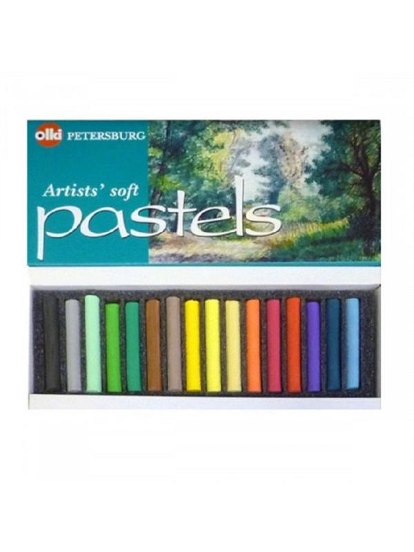 Пастель сухая Olki Soft Лето 16 цв., арт.0410