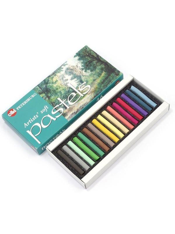 Пастель сухая Olki Soft Лето 16 цв., арт.0410