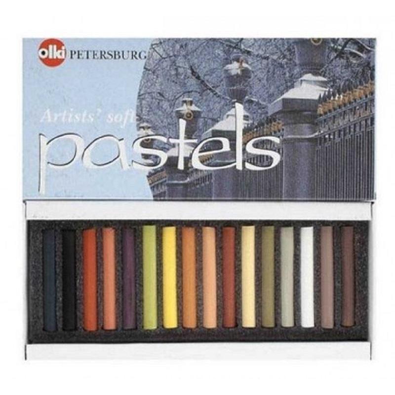 Пастель сухая Olki Графика №15 16цв, арт.212