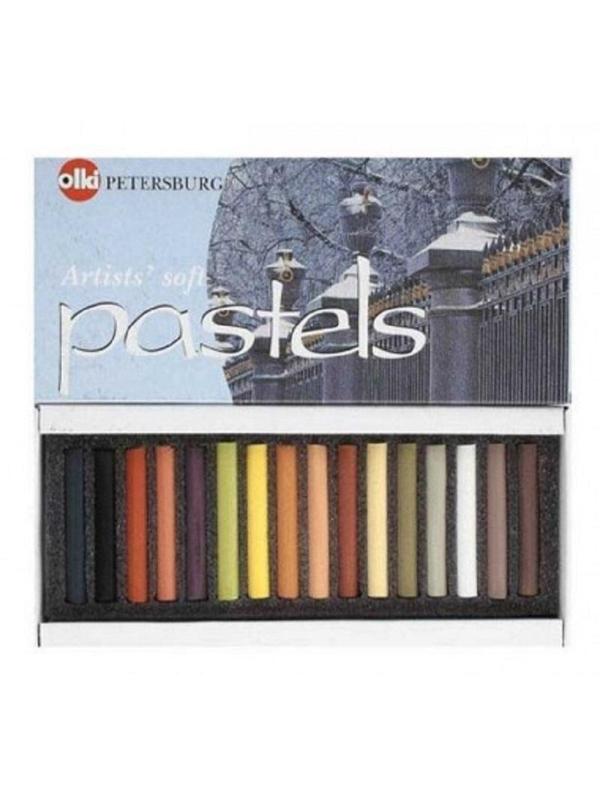Пастель сухая Olki Графика №15 16цв, арт.212