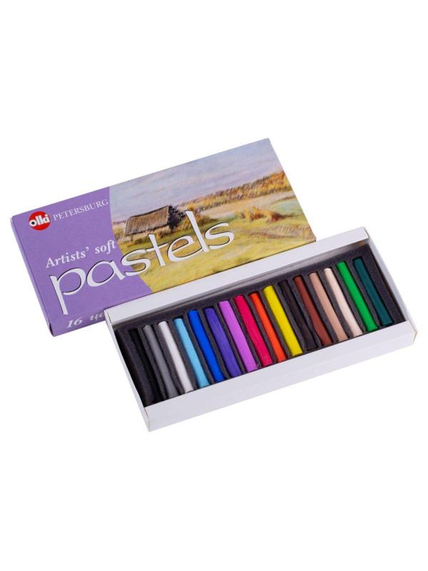 Пастель сухая Olki Ассорти №13 16 цв, арт.199