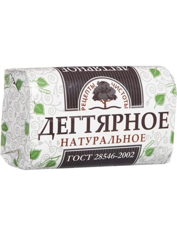 Мыло туалетное Рецепты чистоты Дегтярное 90г