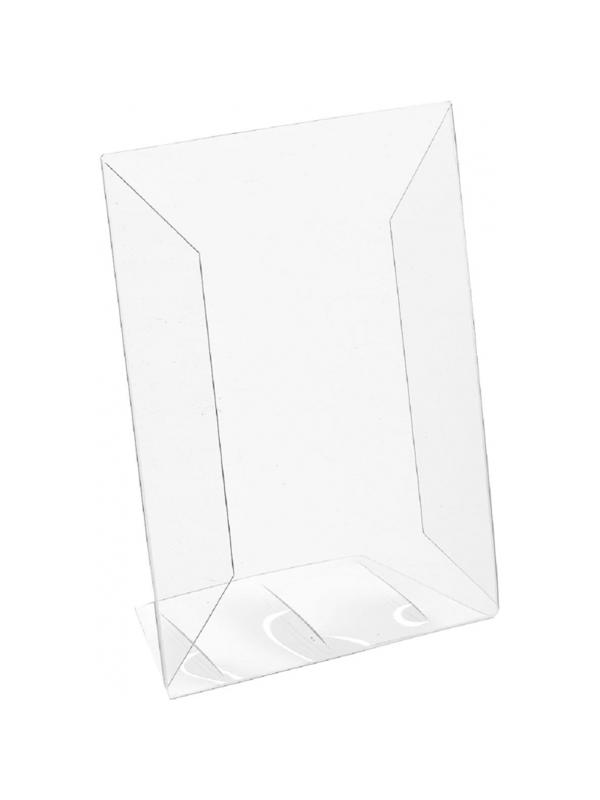 Ценникодержатель настольный для информации L-образный формата А4