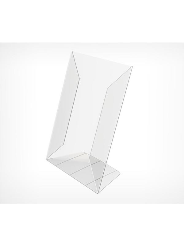 Ценникодержатель настольный для информации L-образный формата А4