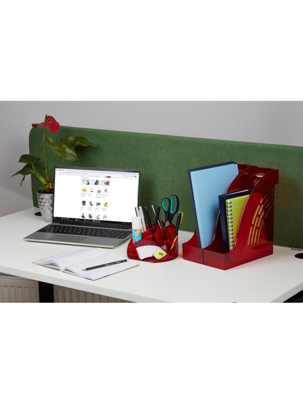 Лоток вертикальный ATTACHE 95мм Яркий Офис красный