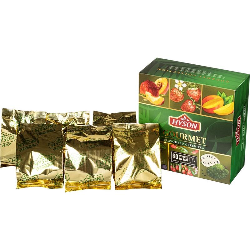 Чай HYSON зел. Gurmet Tea Collection 60 пак x 1.5гр/уп