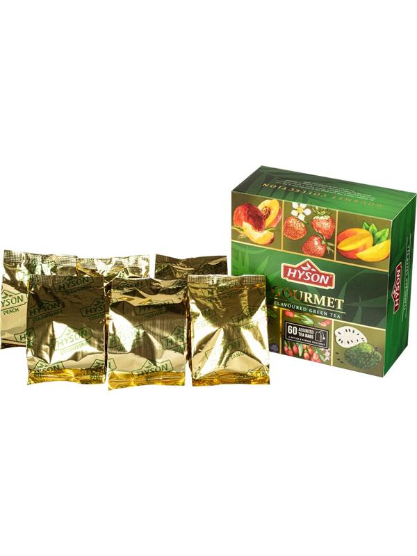 Чай HYSON зел. Gurmet Tea Collection 60 пак x 1.5гр/уп
