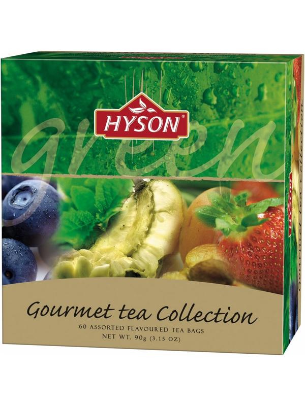Чай HYSON зел. Gurmet Tea Collection 60 пак x 1.5гр/уп
