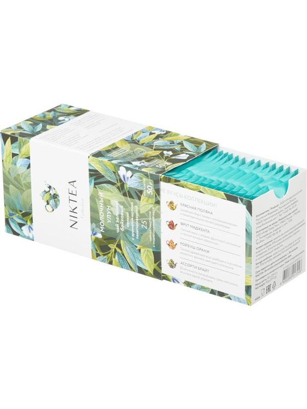 Чай NIKTEA Молочный Улун зелен. 25 пакx2гр/уп
