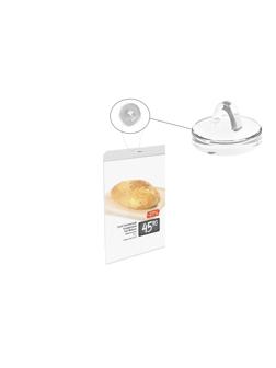 Держатель круглый потолочный на двухстороннем скотче MBR, 50шт.уп