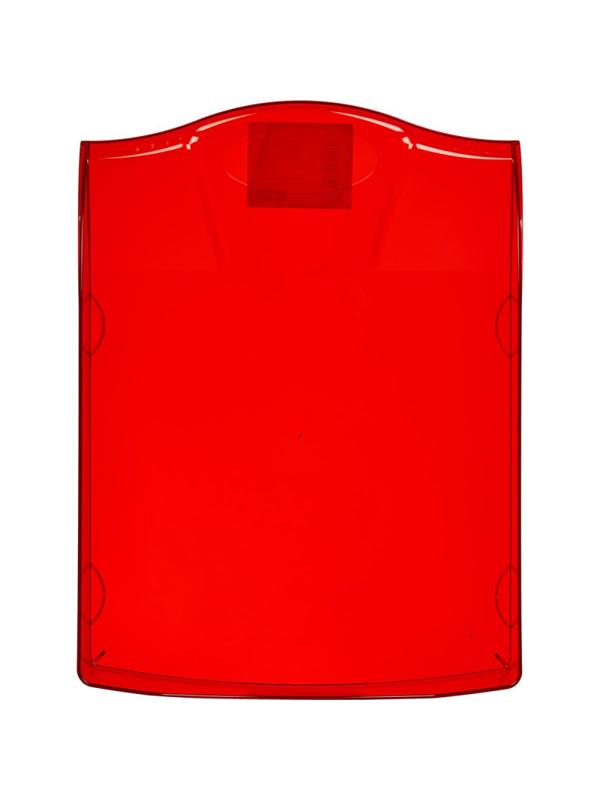 Лоток горизонтальный ATTACHE Яркий Офис 340х250х60 тонированный красный