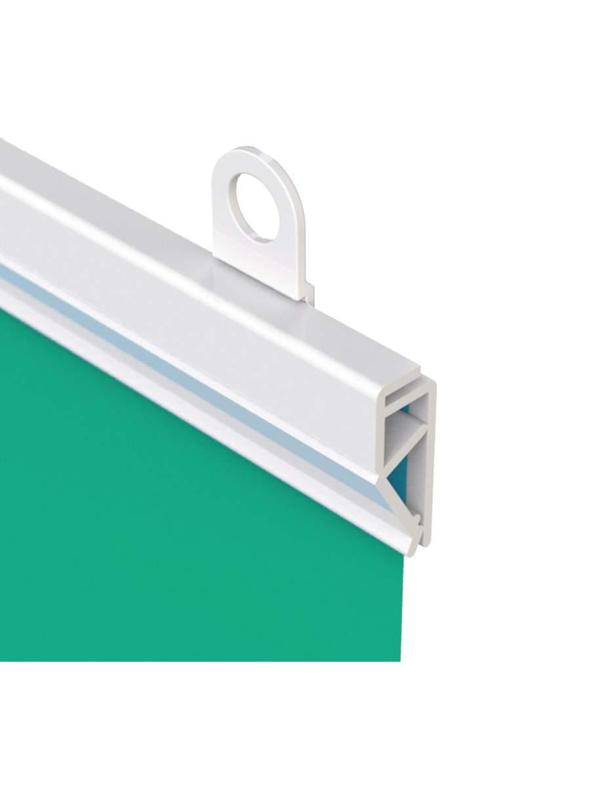 Ценникодержатель пластиковых подвесных профилей для плакат