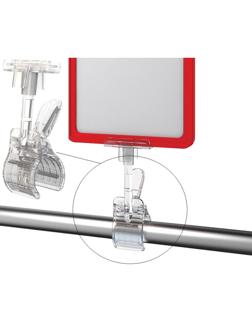 Держатель информации c Т-держателем для рам, 10 шт