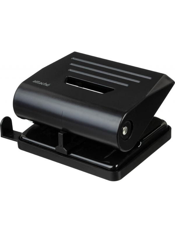 Дырокол Attache Eco до 15 листов, черный