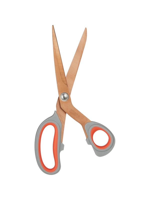 Ножницы Attache selection Energy 220мм эрго.руч,покр.Titanium чер/сер