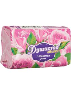 Мыло туалетное Душистое облако с ароматом розы 90г