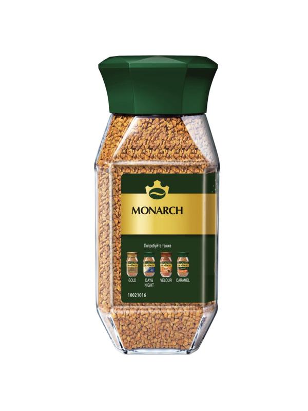 Кофе растворимый сублимированный Monarch Original, 95гр ст/б