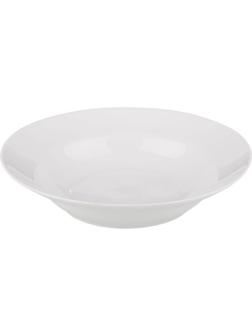 Тарелка глубокая,фарфор белая Идиллия d=200мм (4С0247)