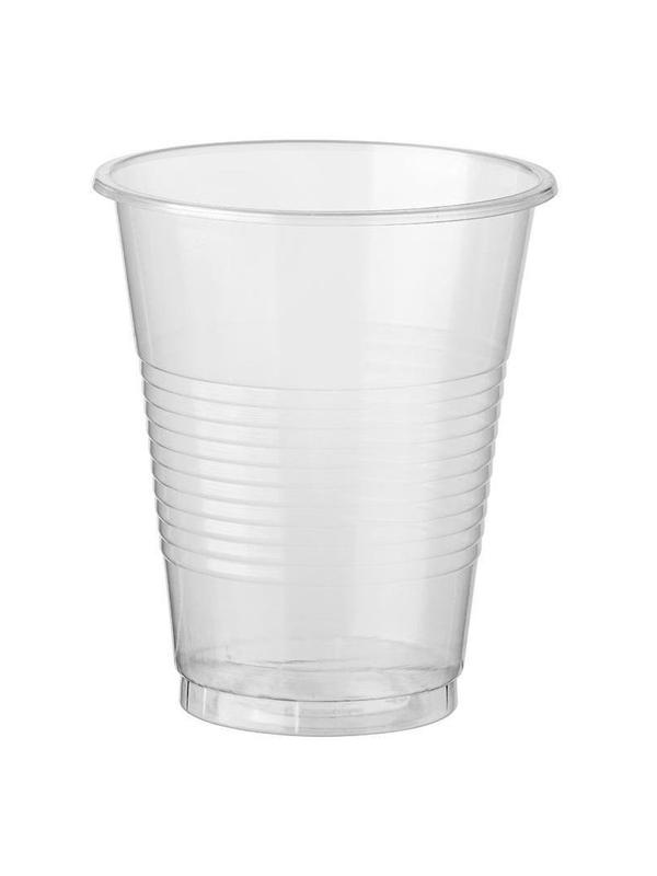 Стакан одноразовый 200мл прозр., для хол/гор., бюджет, КОМУС ПП3000шт/кор