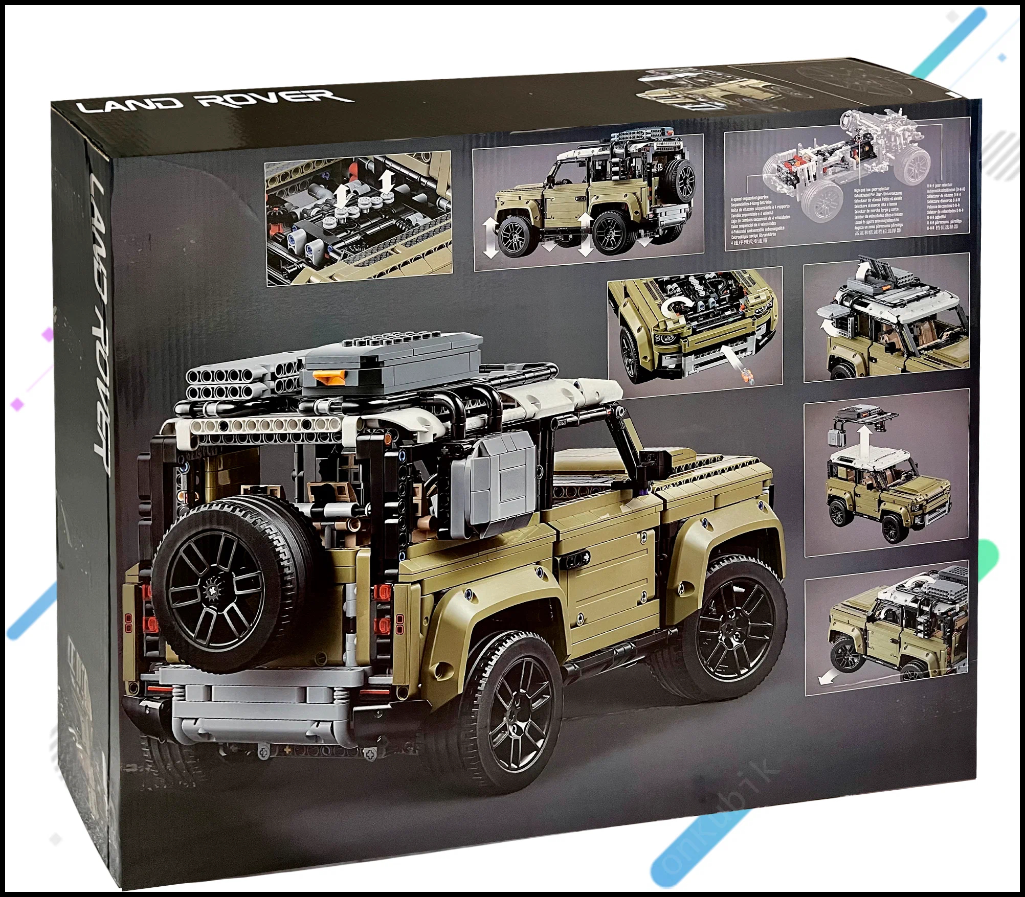 Конструктор Lepin «Land Rover Defender» T19080 (Technic 42110) /  2573 деталей