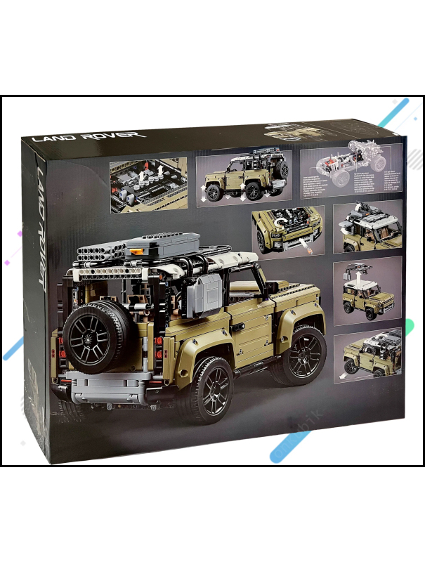 Конструктор Lepin «Land Rover Defender» T19080 (Technic 42110) /  2573 деталей