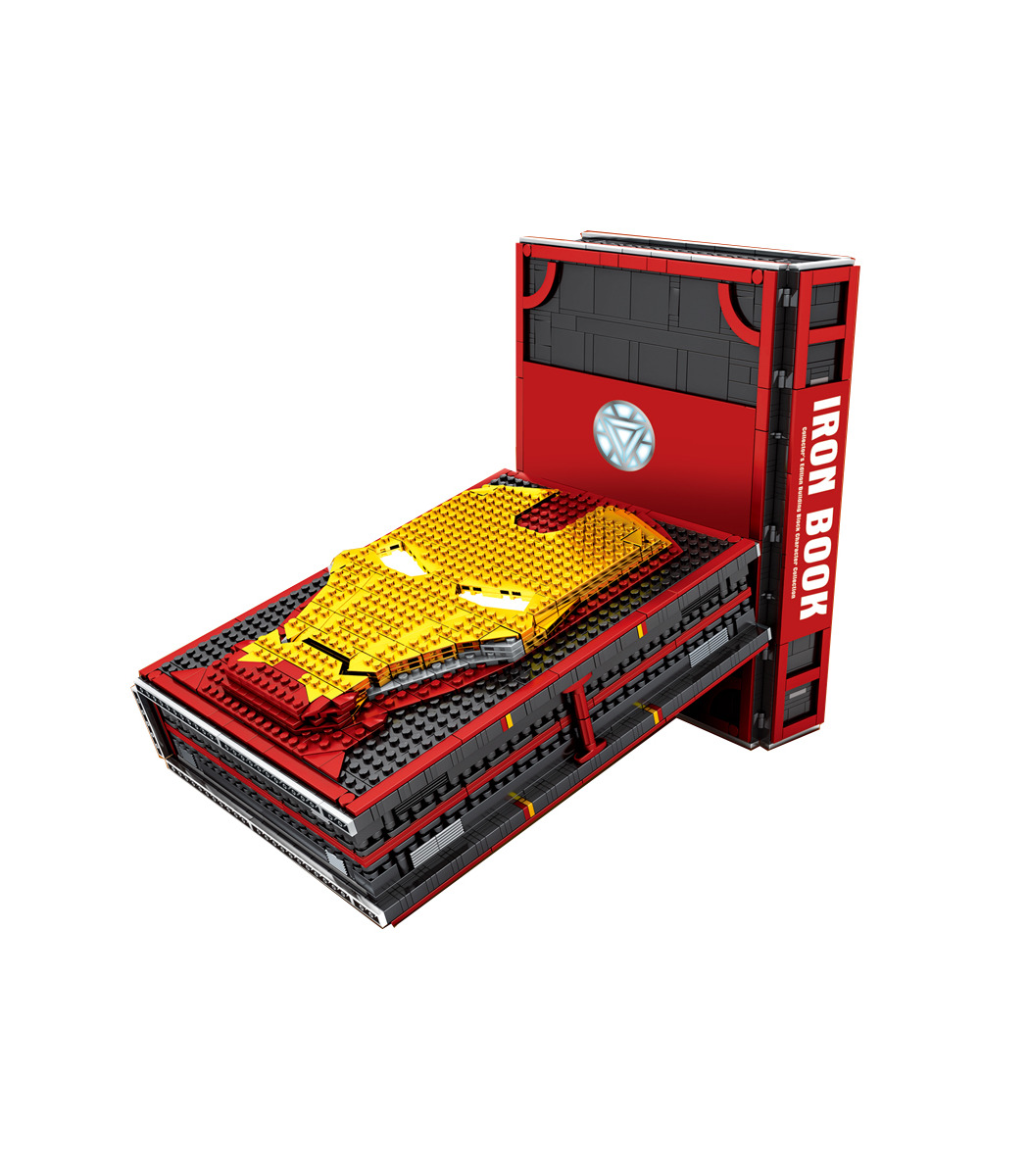 Конструктор Lepin «Книга Железного человека» 3301 (Super Heroes) / 2009 деталей