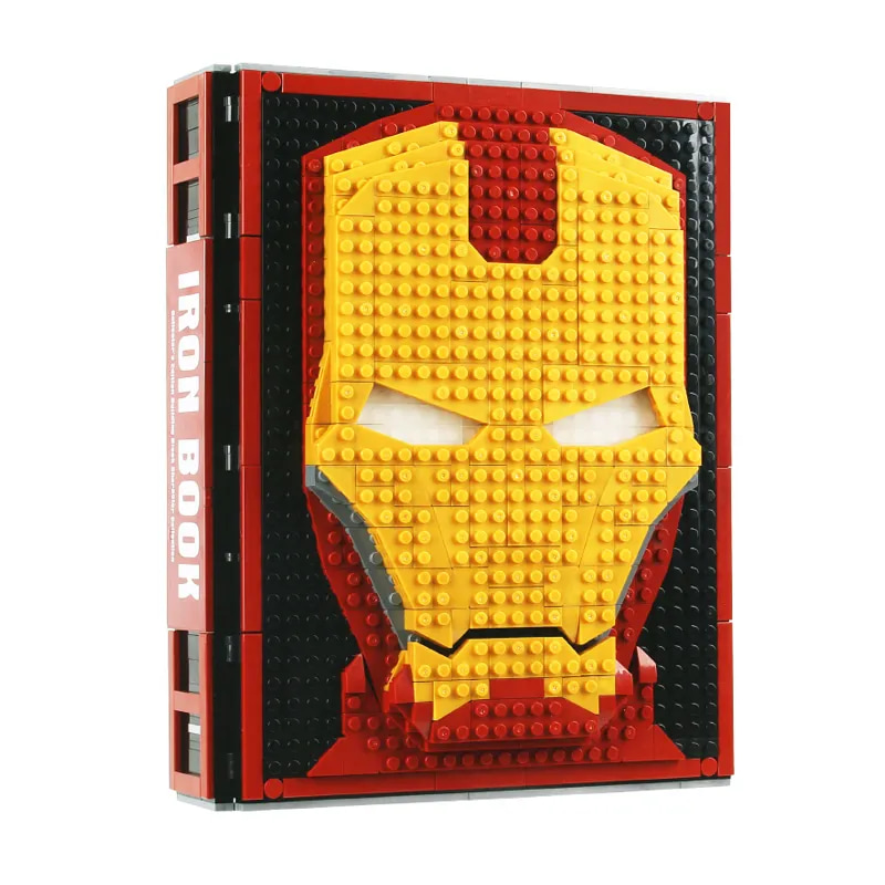 Конструктор Lepin «Книга Железного человека» 3301 (Super Heroes) / 2009 деталей
