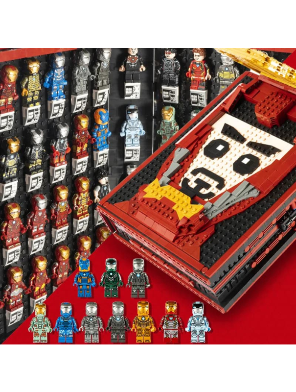 Конструктор Lepin «Книга Железного человека» 3301 (Super Heroes) / 2009 деталей