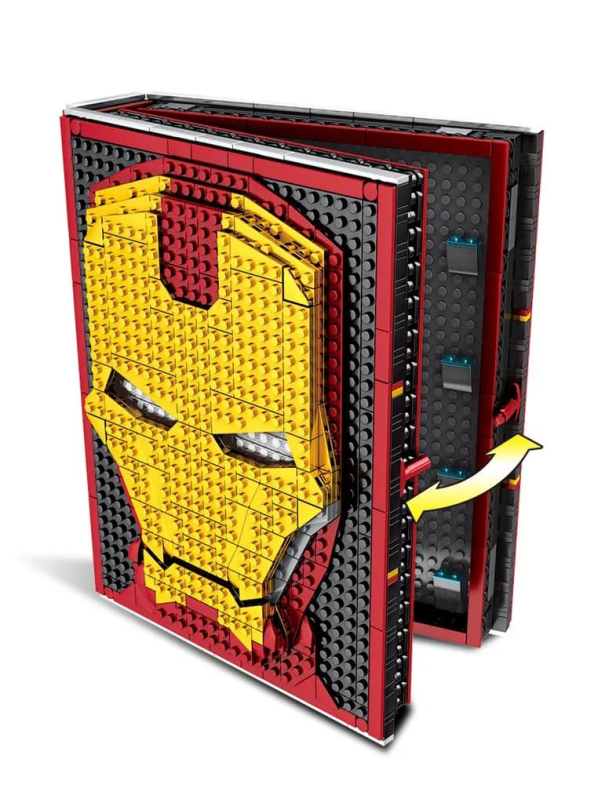 Конструктор Lepin «Книга Железного человека» 3301 (Super Heroes) / 2009 деталей