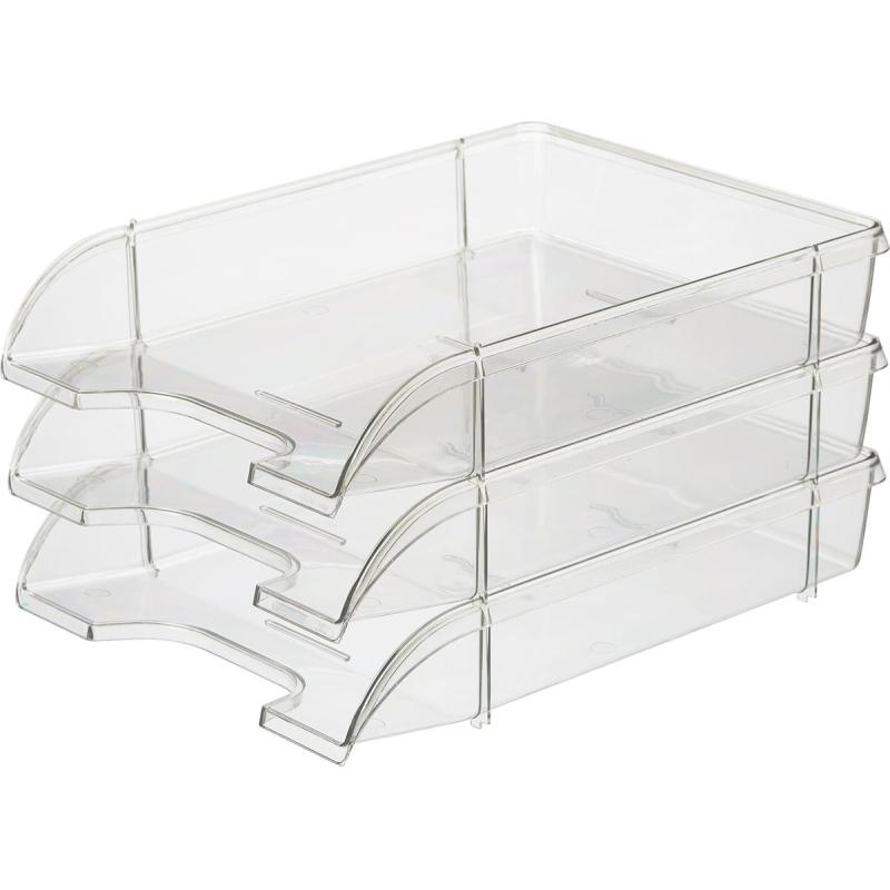 Лоток горизонтальный Attache Office горизонтальный прозрачный 16С194