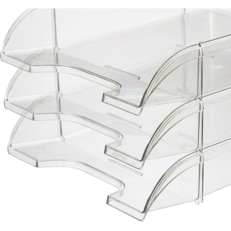 Лоток горизонтальный Attache Office горизонтальный прозрачный 16С194