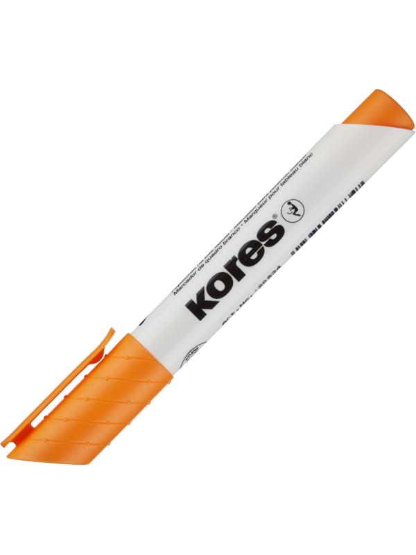 Набор маркеров для белых досок KORES 3мм 6шт/уп 20802