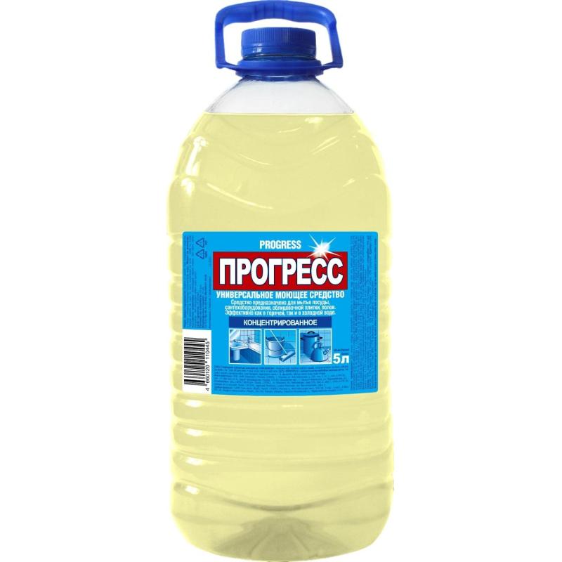 Универсальное чистящее средство ПРОГРЕСС 5л ПЭТ Бутылка