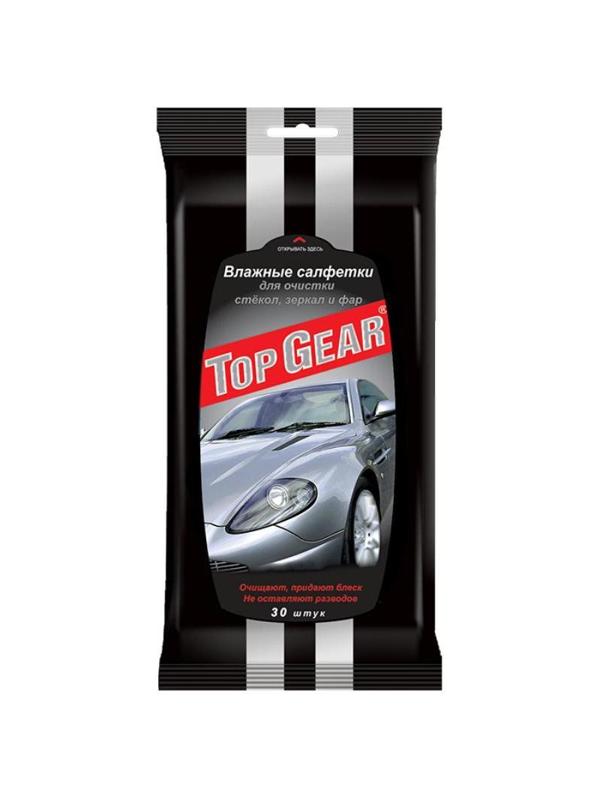 Салфетки влажные для стекол Top Gear №30