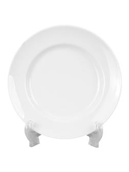 Тарелка десертная 200мм фарфор белая (4С0165)