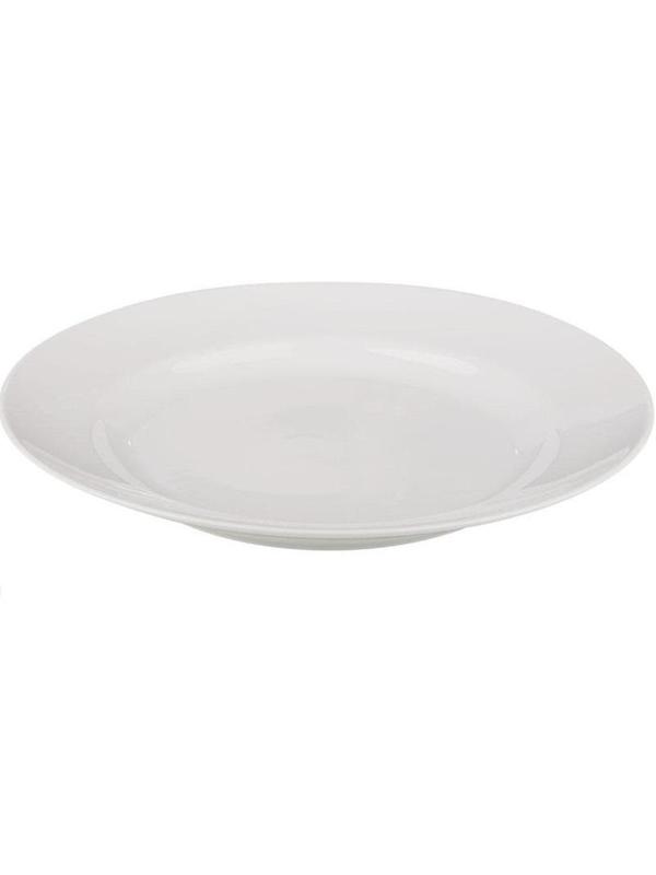 Тарелка мелкая 240мм фарфор белая (4С0170)