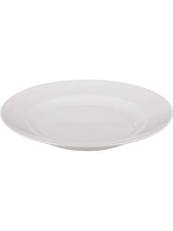 Тарелка десертная 170мм фарфор белая (4С0289)