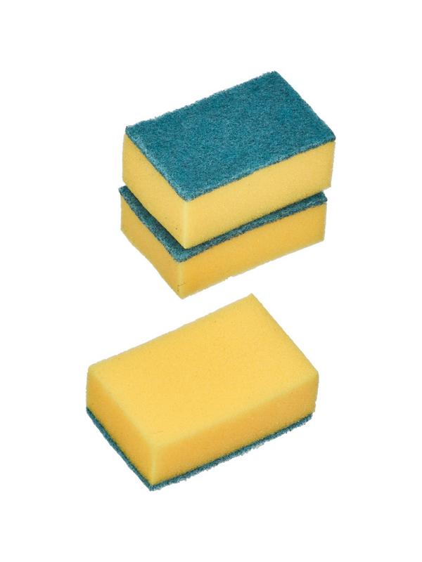 Губки для мытья посуды 3шт/уп. PACLAN