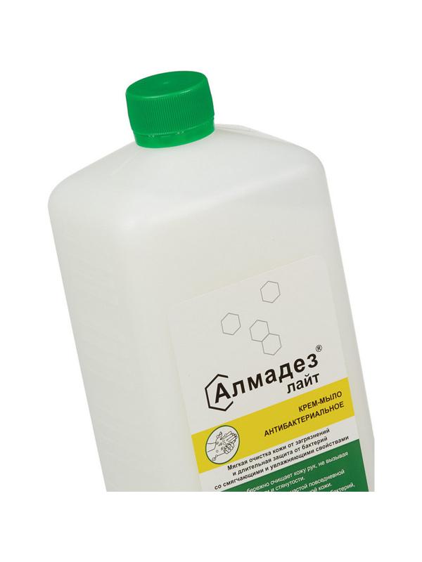 Мыло жидкое дезинф. Алмадез-Лайт антибактериальное 1,0 л(с дозатором)