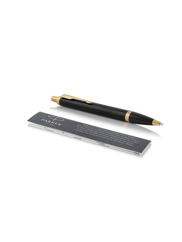 Ручка шариковая автоматическая PARKER IM BLACK GT синий 0,8мм 1931666