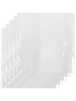 Набор обложек №1School, д/учеб, конт. карт, 5шт,302х560,ПВХ,110мкм