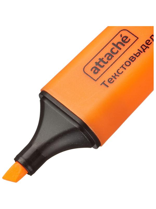 Маркер текстовыделитель Attache Colored 1-5мм оранжевый