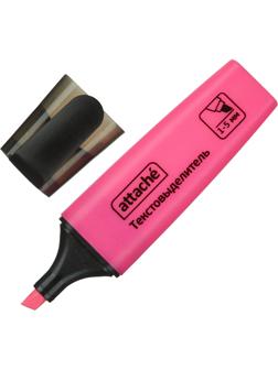 Маркер текстовыделитель Attache Colored 1-5мм розовый