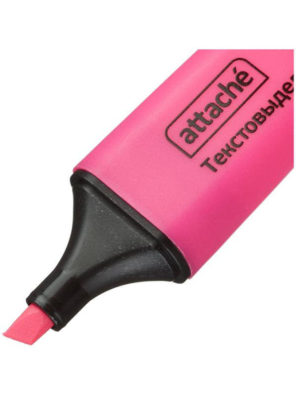 Маркер текстовыделитель Attache Colored 1-5мм розовый